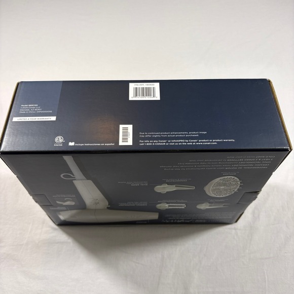 CONAIR INFINITI PRO PERFORMER SERIES IONIC CERAMIC DRYER 1875W 4 ATTACHMENTS - Picture 7 of 7